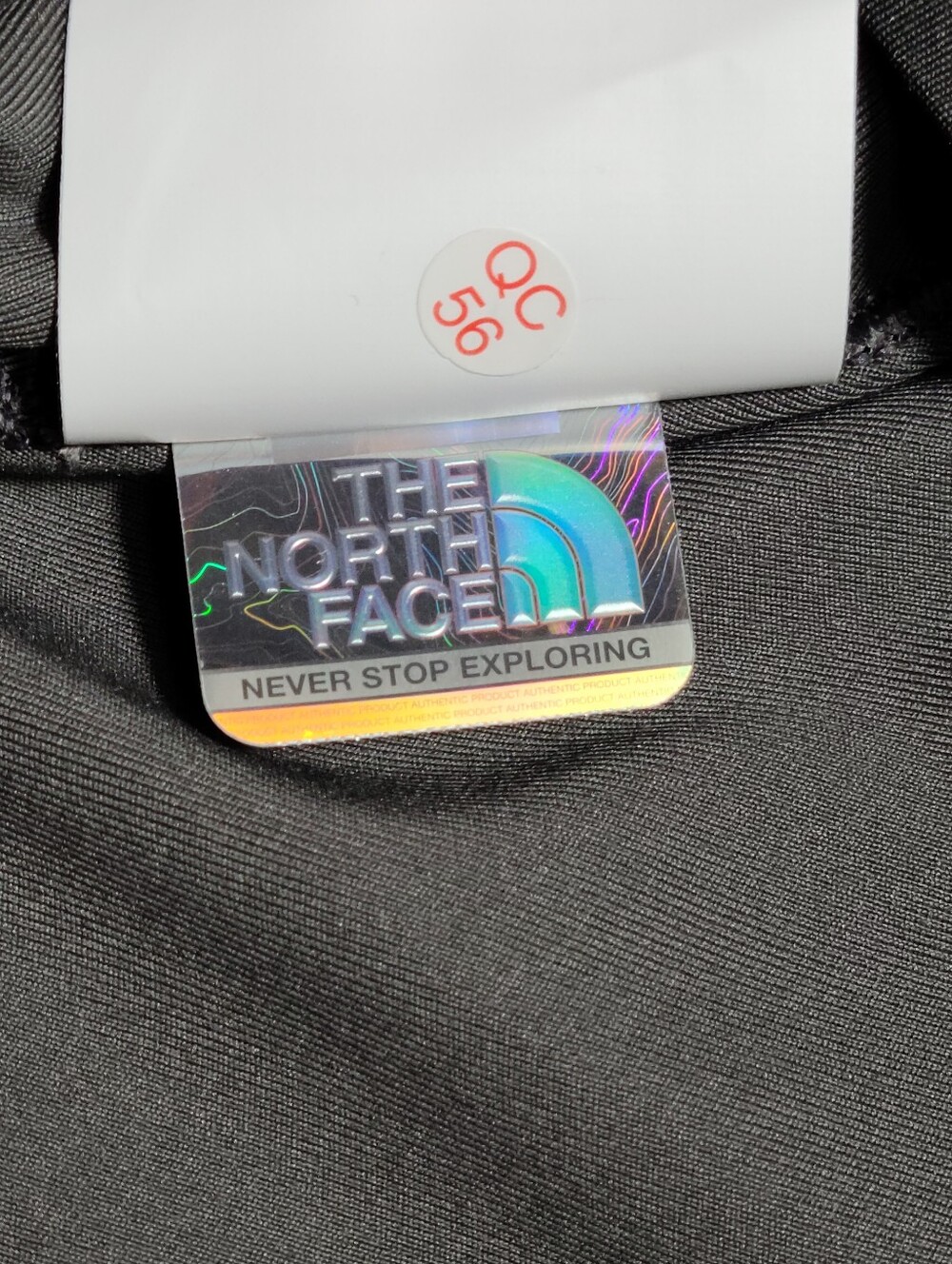 The North Face TNF x SKIMS Refina Longsleeve Top Grey Gunmetal Women Small NEW - Picture 6 of 7